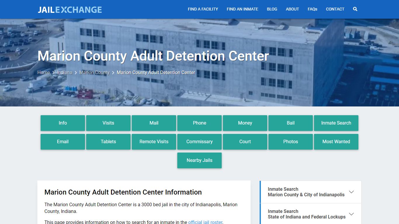Marion County Adult Detention Center - Jail Exchange